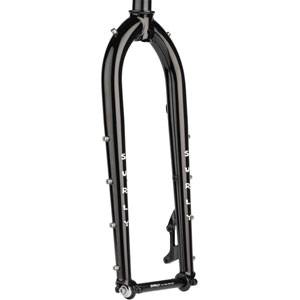 Surly Dinner Fork, Black color, on white background